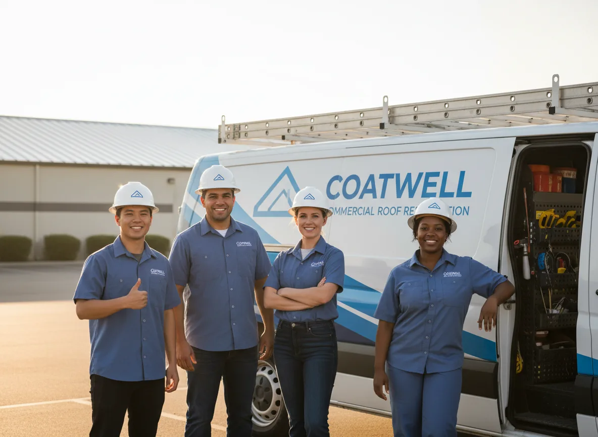 Commercial roof coating company in Benton, PA